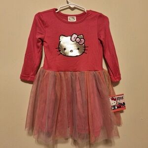 Hello Kitty Pink Tulle Dress Size 18 mos NWT